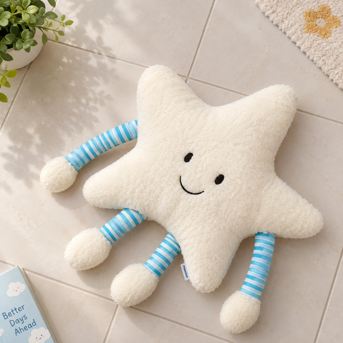 Cute Star Soft Plush Cuddle Pillow