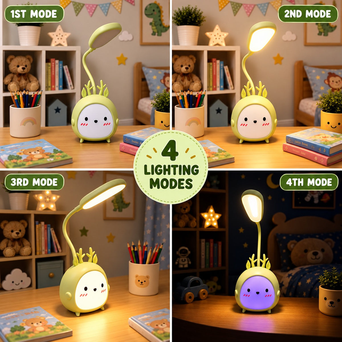 Cute Character LED Desk Lamp