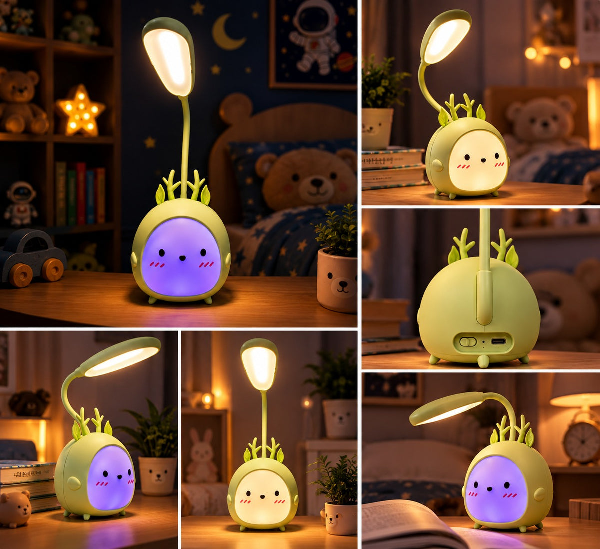 Cute Character LED Desk Lamp